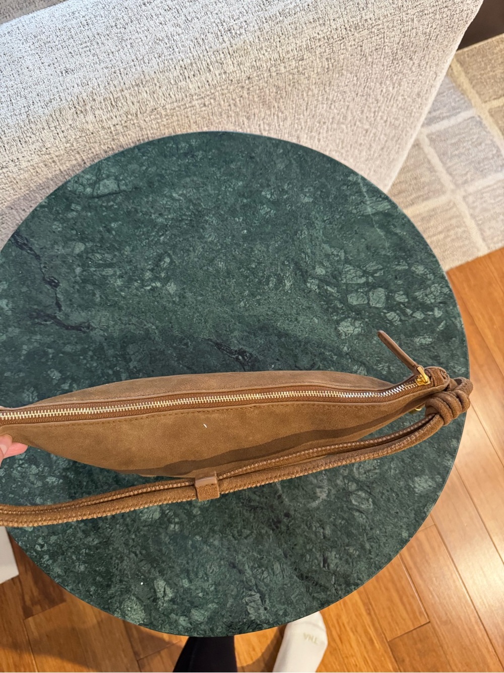 Madewell Suede Bolo Shoulder Bag - Picture 5 of 7